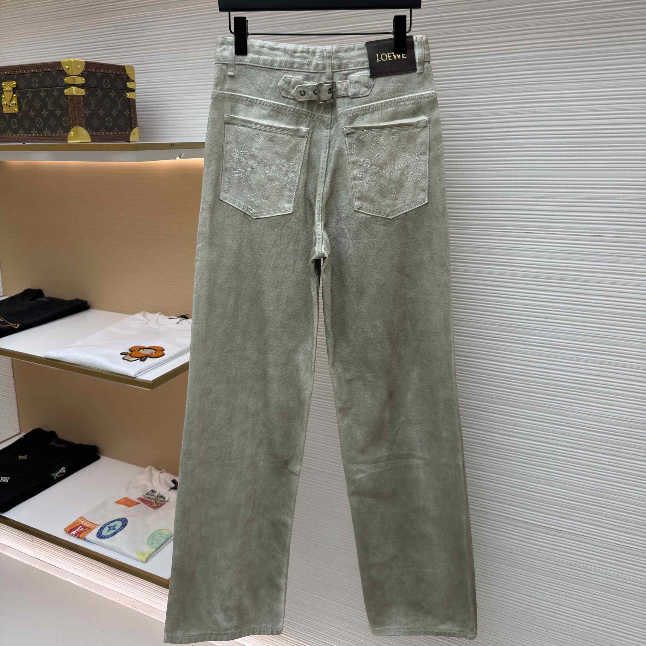 Loewe Jeans In Denim - DopestKickz