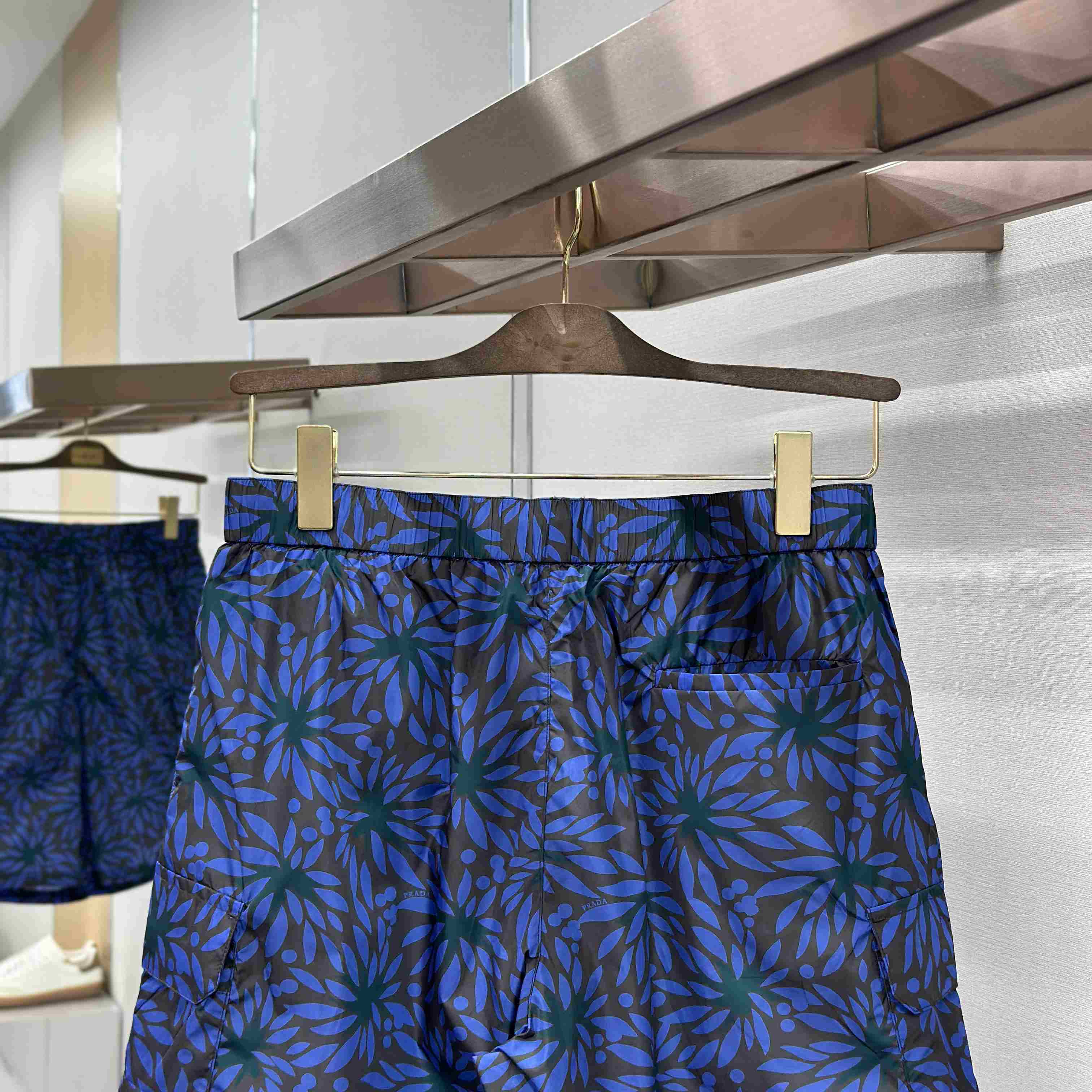 Prada Printed Re-Nylon Swim Trunks - DopestKickz