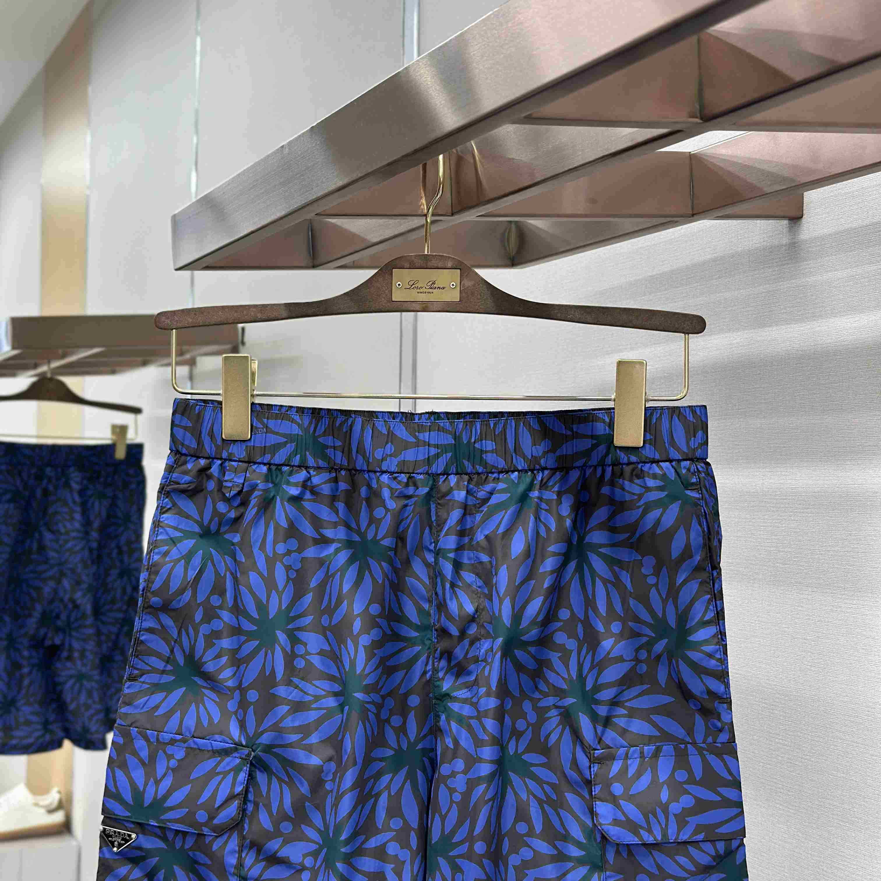 Prada Printed Re-Nylon Swim Trunks - DopestKickz