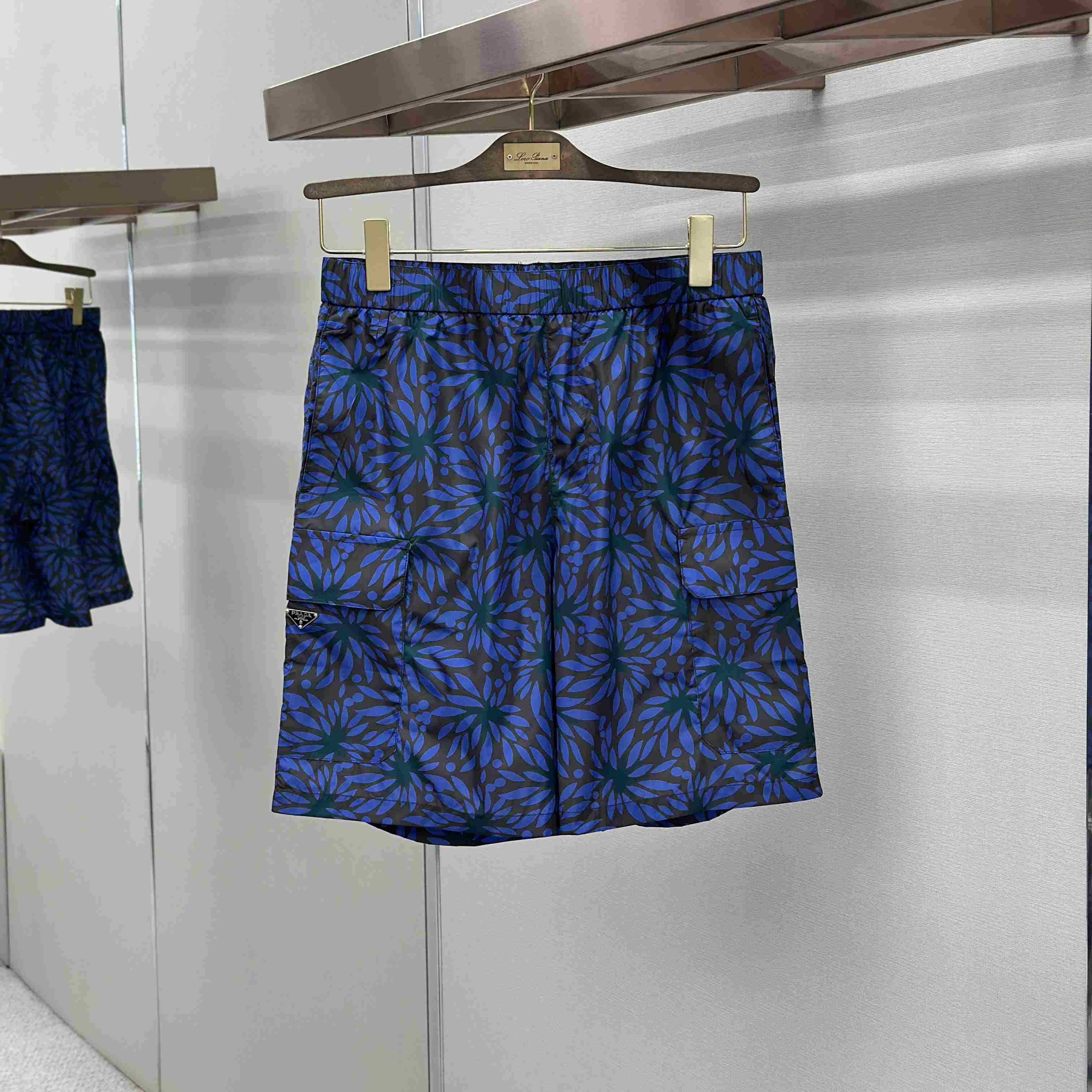 Prada Printed Re-Nylon Swim Trunks - DopestKickz