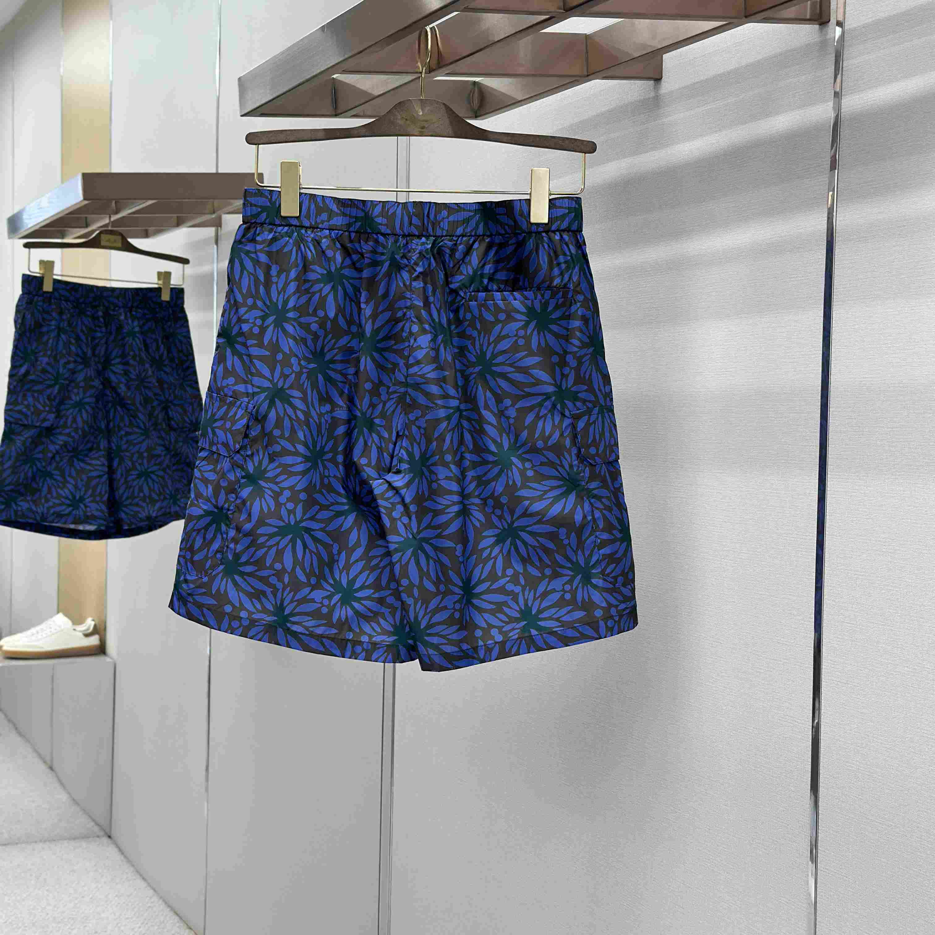 Prada Printed Re-Nylon Swim Trunks - DopestKickz