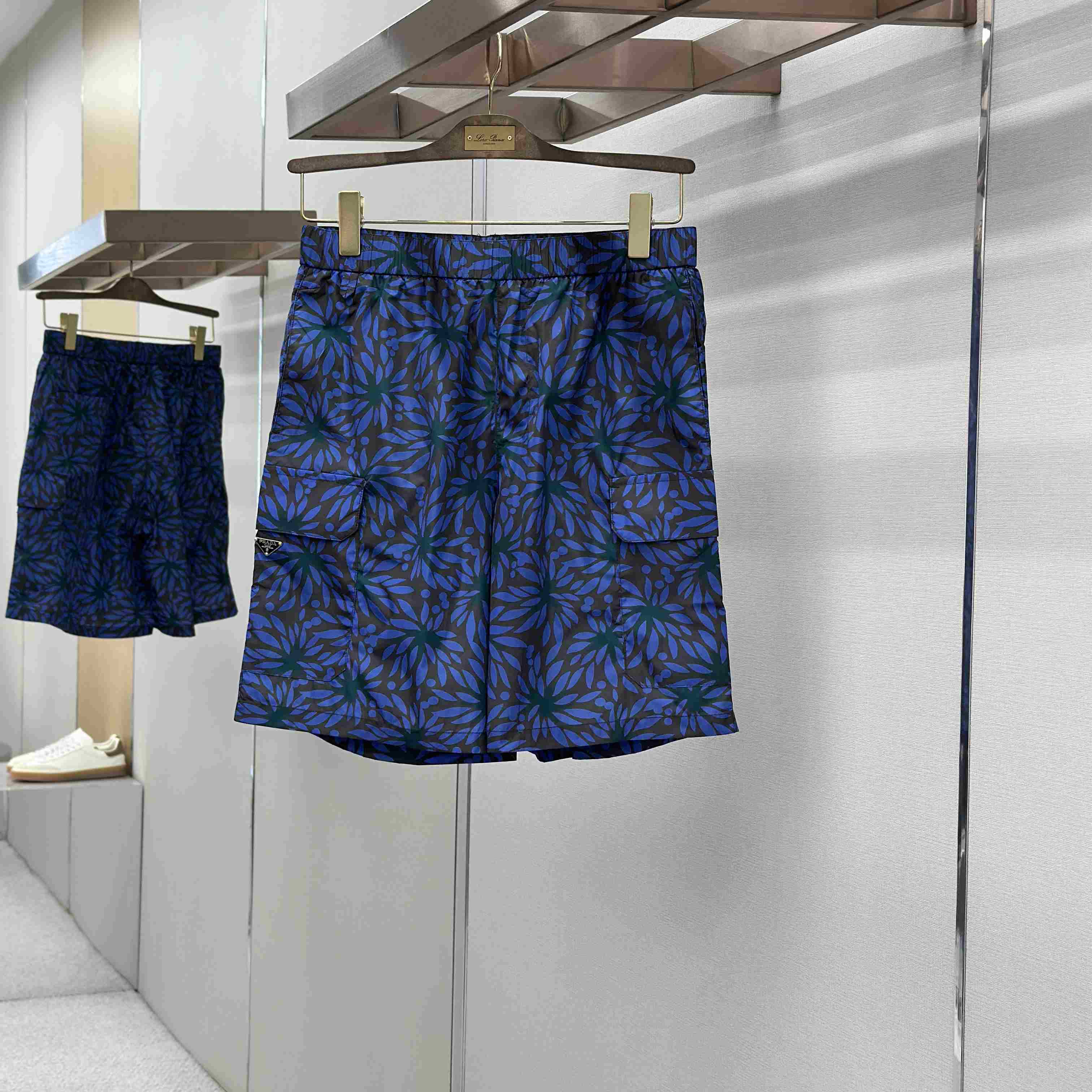 Prada Printed Re-Nylon Swim Trunks - DopestKickz