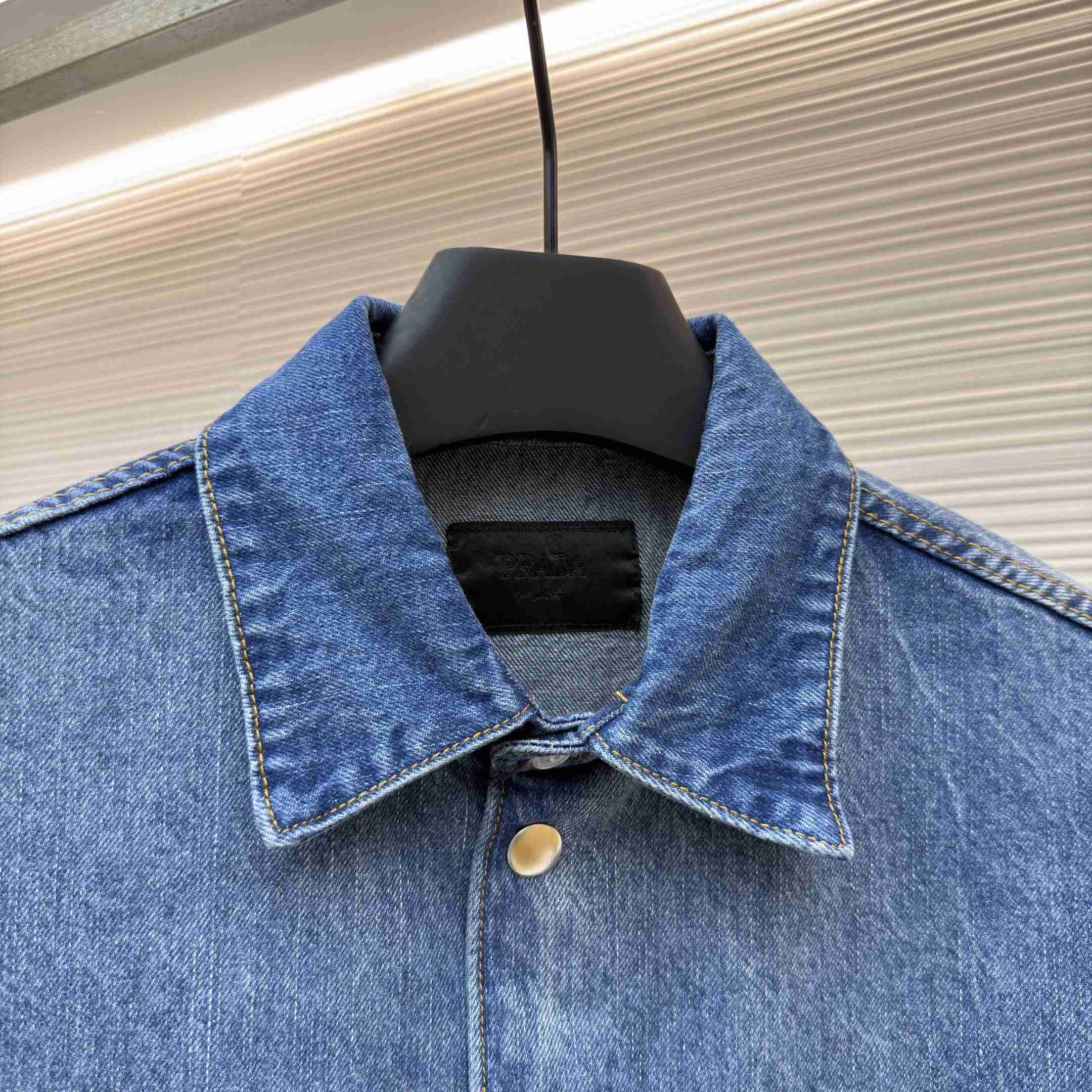 Prada Denim Shirt - DopestKickz