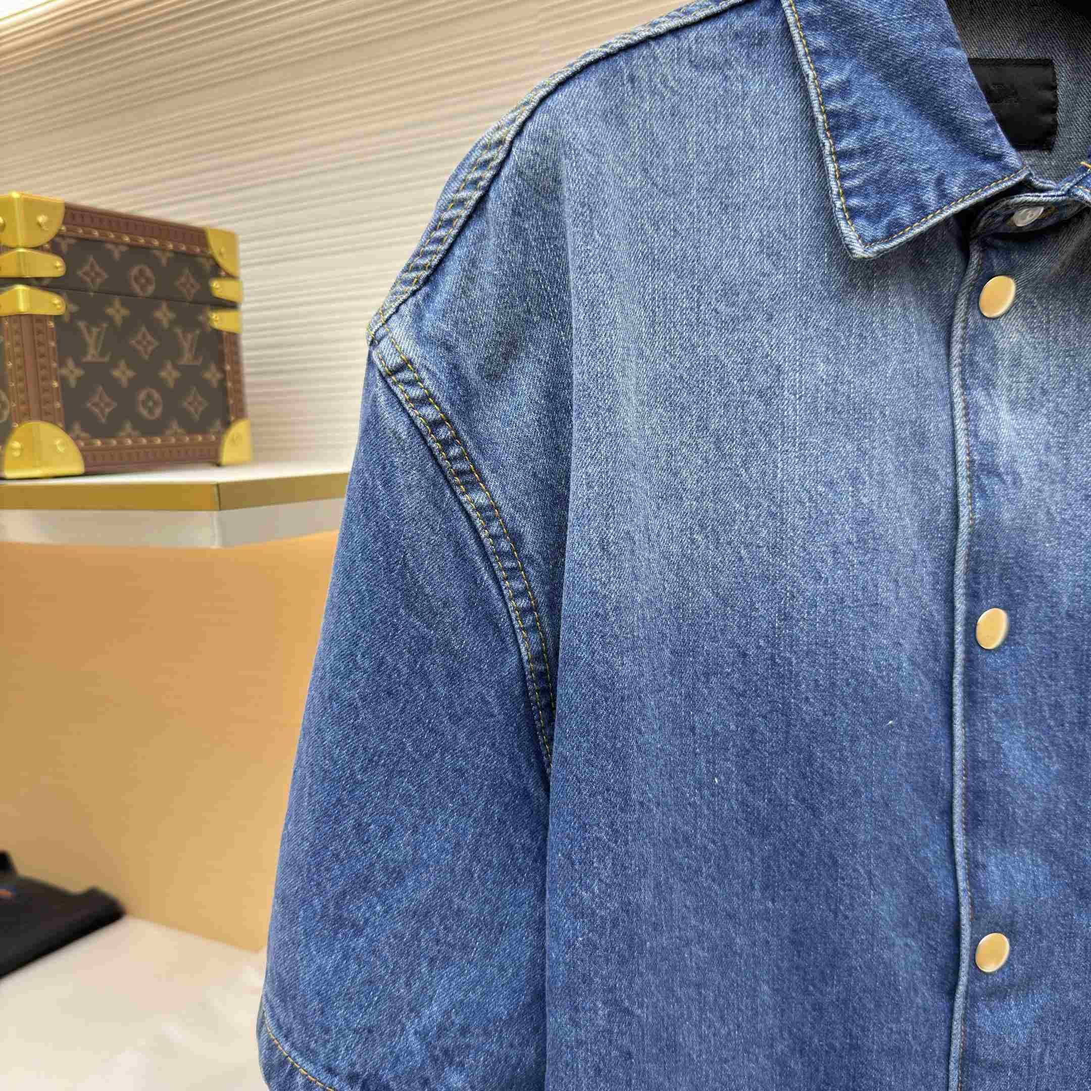 Prada Denim Shirt - DopestKickz