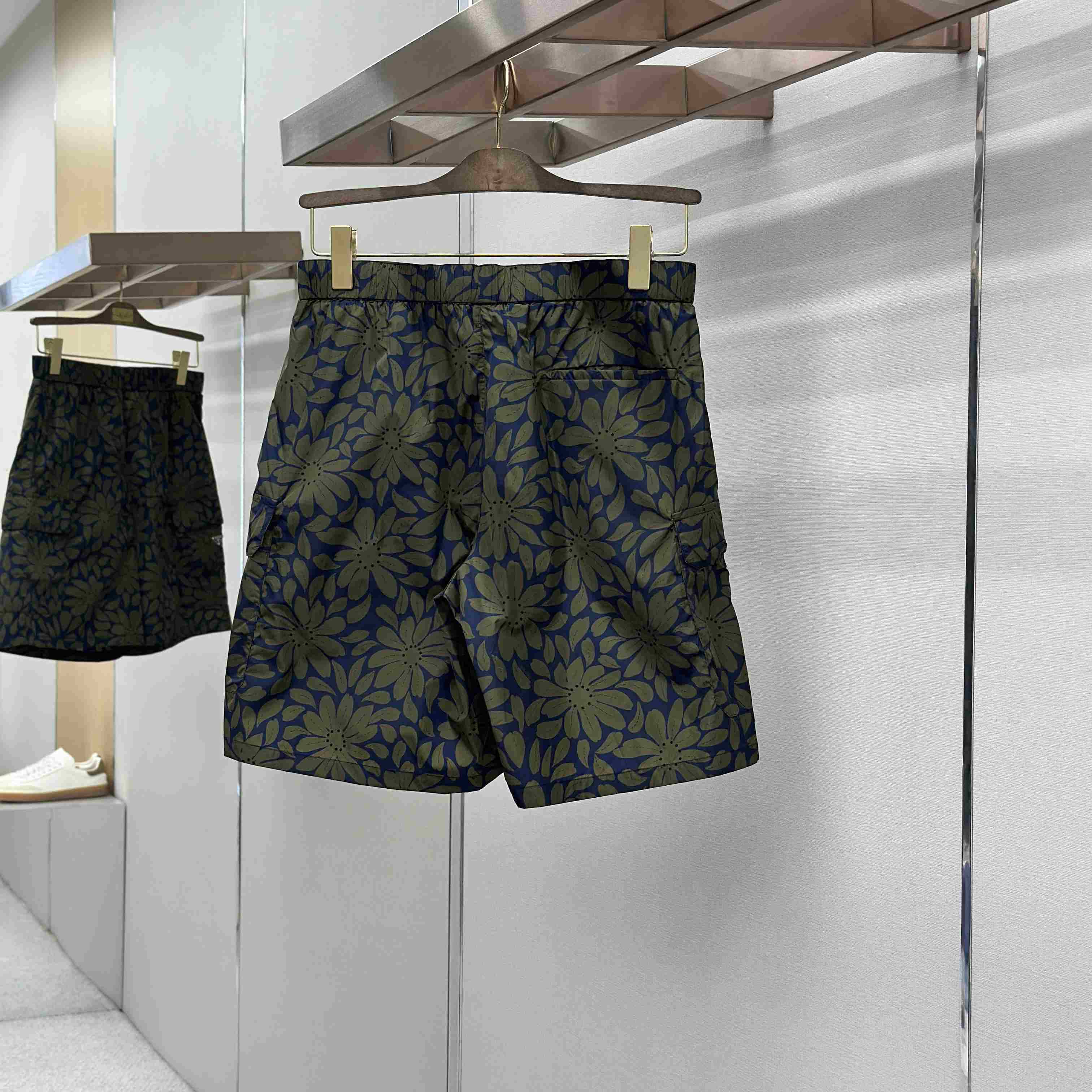 Prada Printed Re-Nylon Swim Trunks - DopestKickz