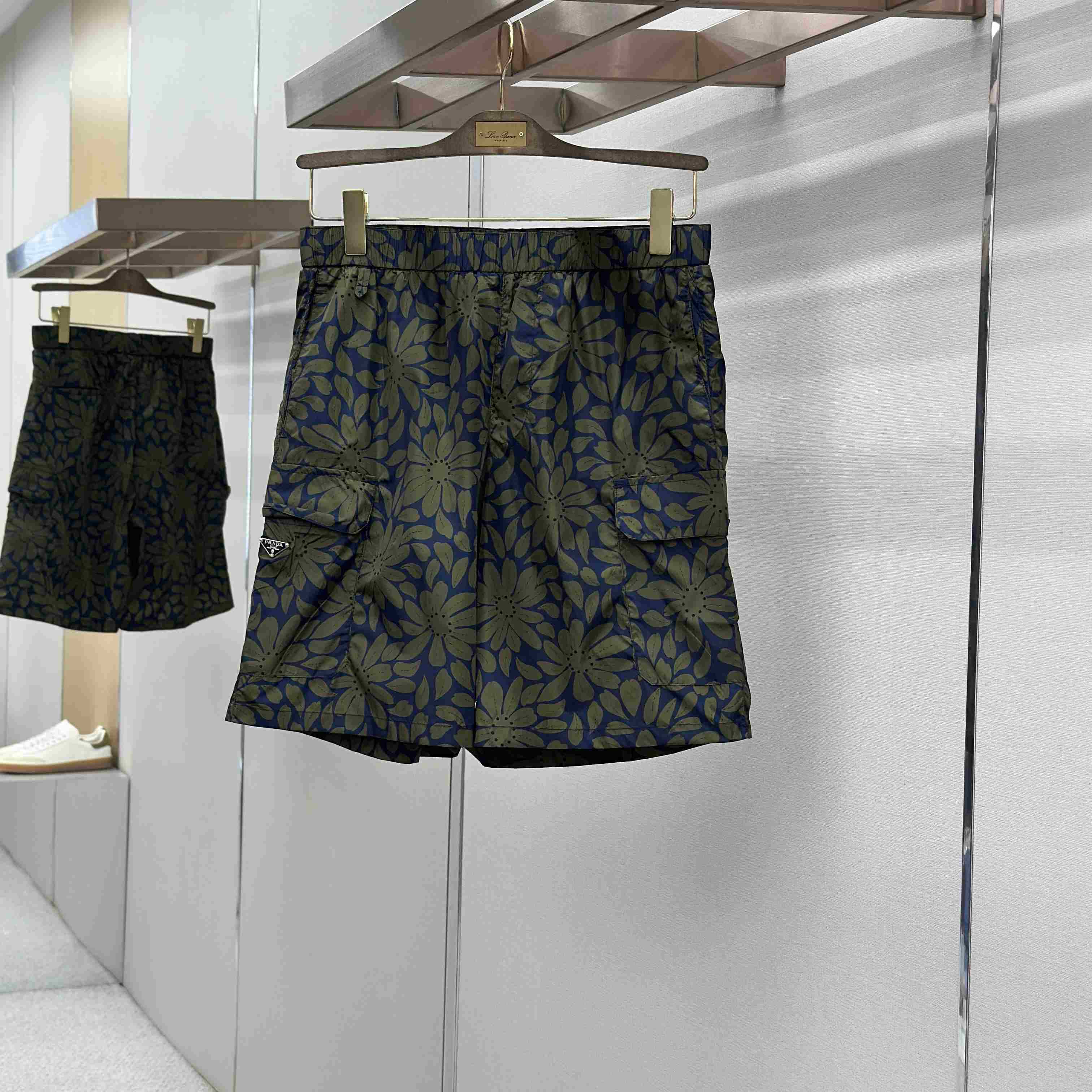 Prada Printed Re-Nylon Swim Trunks - DopestKickz