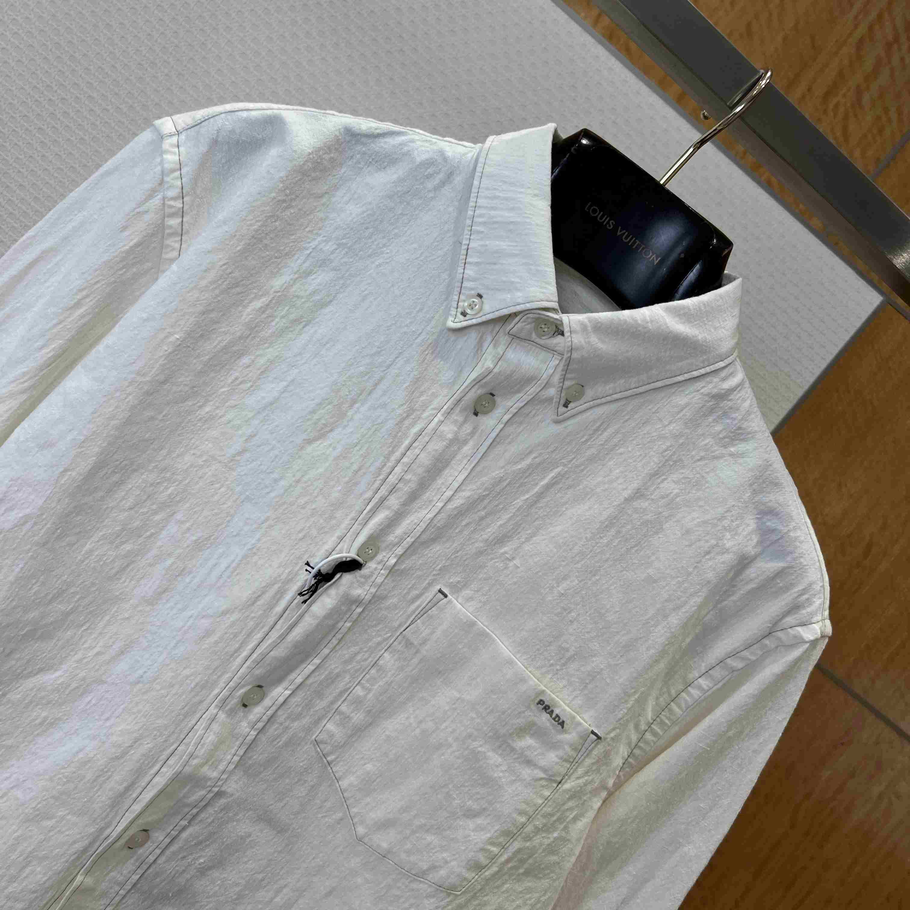 Prada Chambray Shirt - DopestKickz