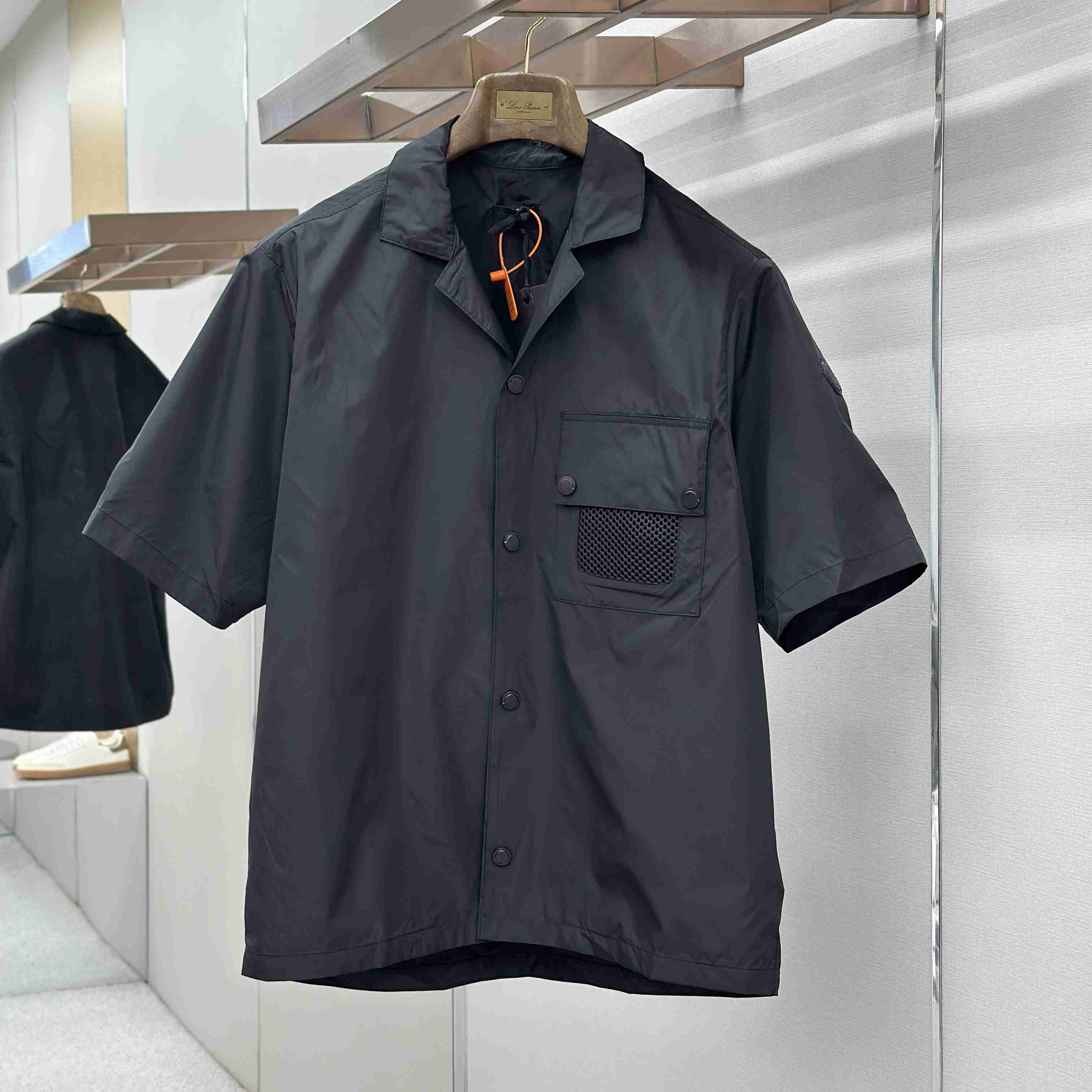 Moncler Logo Short Sleeve Shirt - DopestKickz