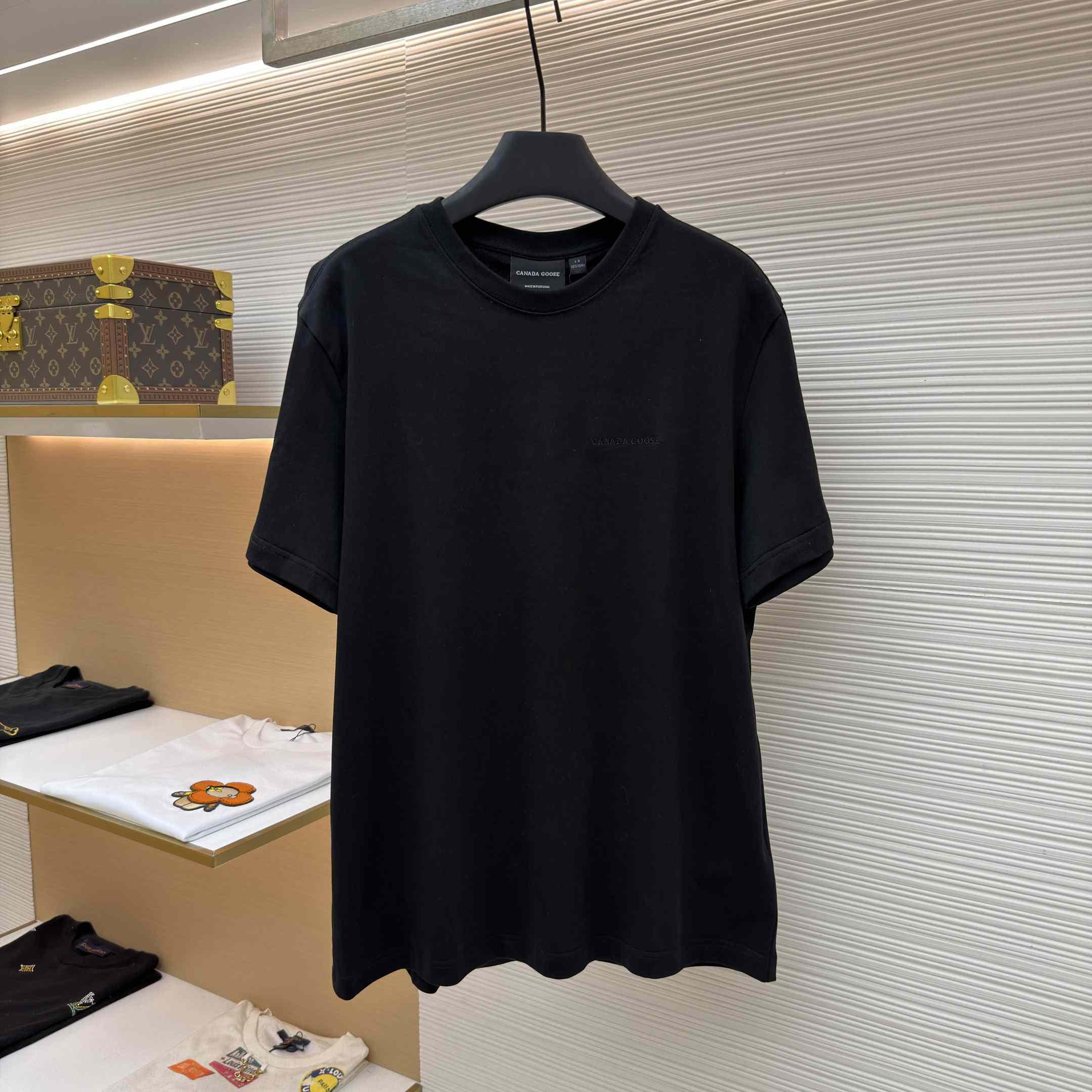 Canada Goose Logo-Embroidered T-shirt - DopestKickz