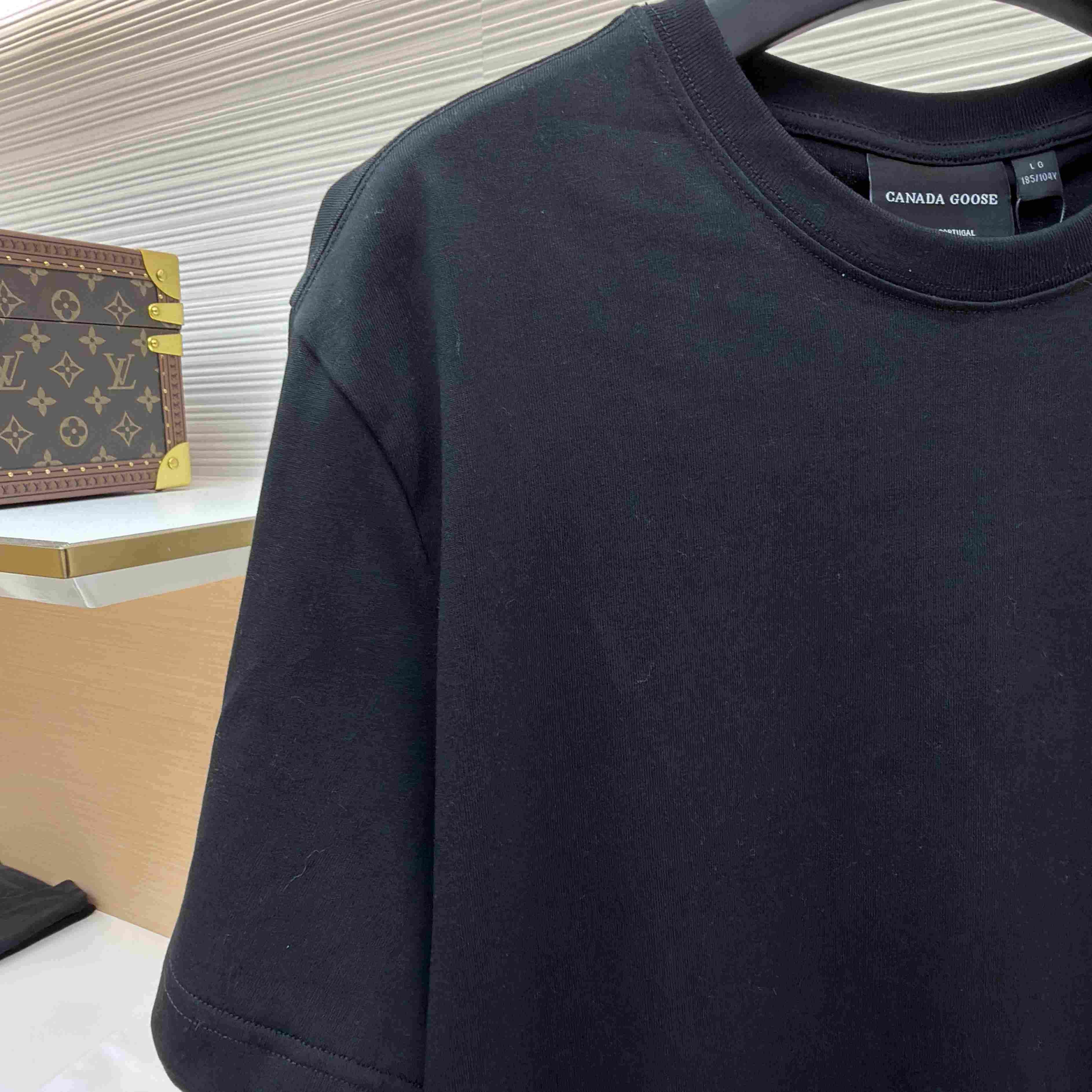 Canada Goose Logo-Embroidered T-shirt - DopestKickz