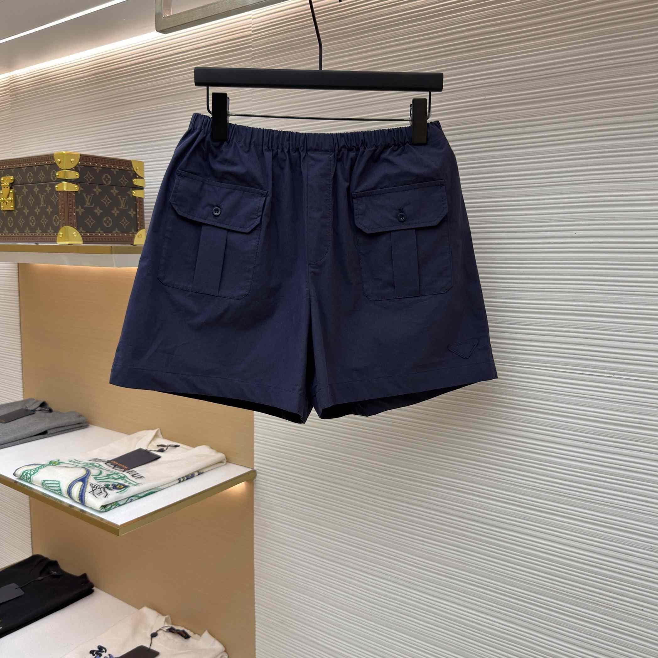 Prada Cotton Poplin Bermudas - DopestKickz