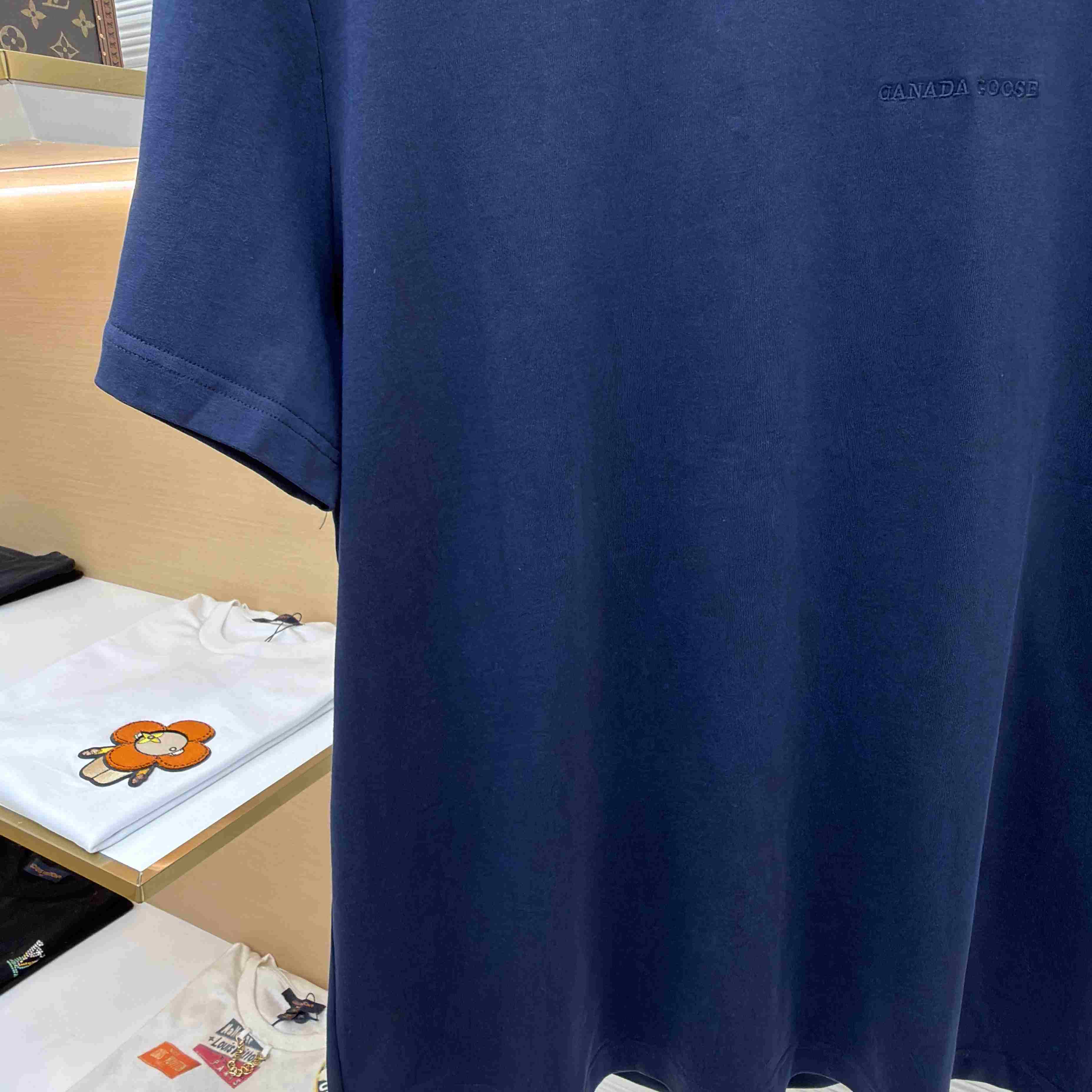 Canada Goose Logo-Embroidered T-shirt - DopestKickz