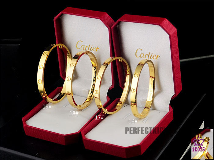 Cartier High Quality Gold Cartier Bracelet - DopestKickz