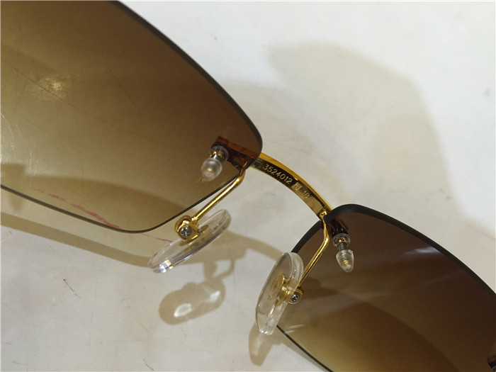 Cartier 3524012 White Buffalo Eyeglasses In Gold - DopestKickz