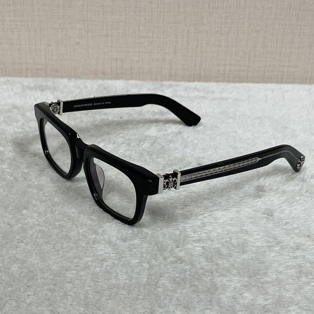 Chrome Hearts See You In Tea Eyeglasses In Black - DopestKickz