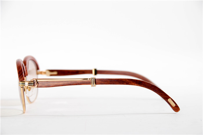 Cartier 1116679 Sunglasses In Gold Brown Gradient - DopestKickz