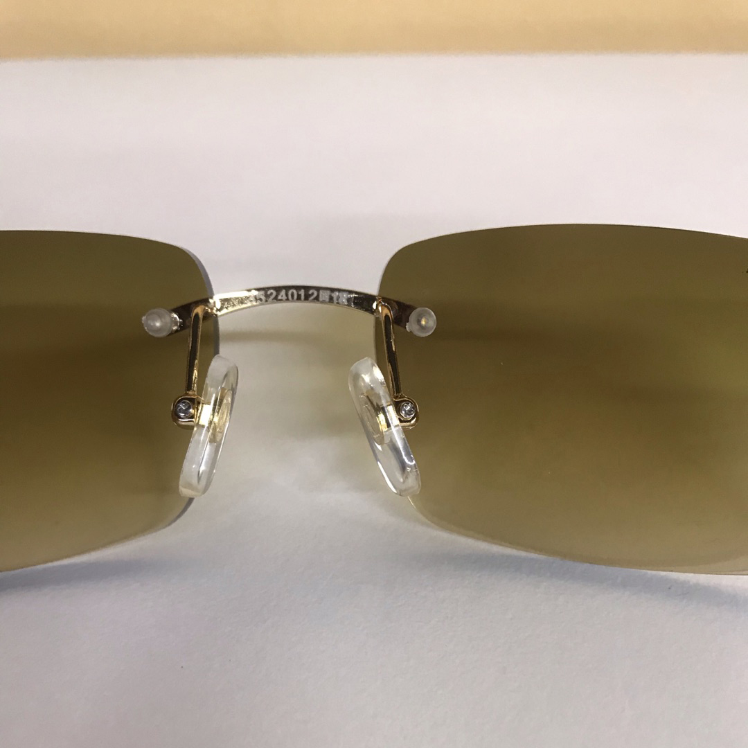 Cartier 3524012 White Mix Black Buffalo Eyeglasses In Gold - DopestKickz