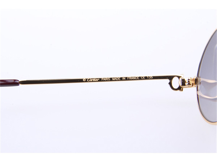 Cartier 1186334 Sunglasses In Gold - DopestKickz