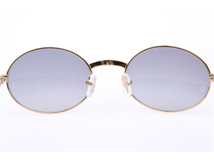 Cartier 1186334 Sunglasses In Gold - DopestKickz