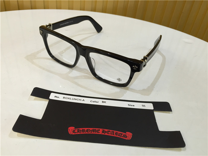 Chrome Hearts Box Lunch-A Eyeglasses In Black - DopestKickz