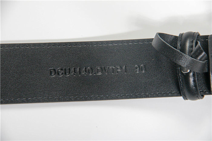 Versace Black Leather Versace Medusa Mens Belt Head Buckle - DopestKickz