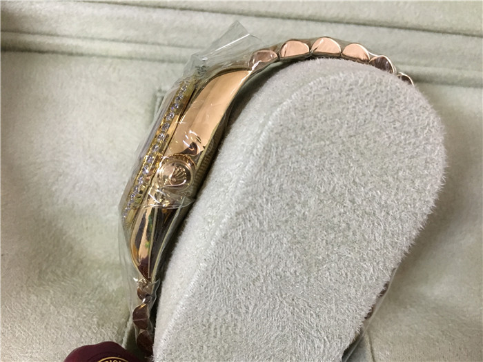 Rolex High Quality Oyster Perpetua Pearlmaster 28/31/36/41 Yellow Gold Diamond Watch - DopestKickz