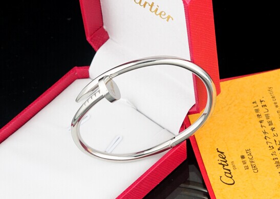 Cartier Juste Un Clou Bracelet In Silver Color - DopestKickz