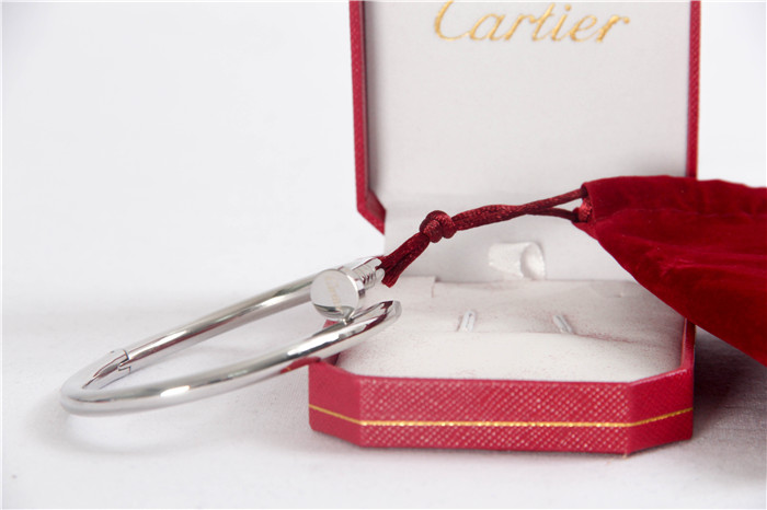 Cartier Juste Un Clou Bracelet In Silver Color - DopestKickz
