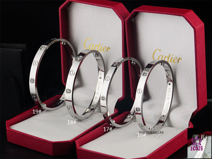 Cartier Classic Love Silver Bracelet With Diamonds - DopestKickz