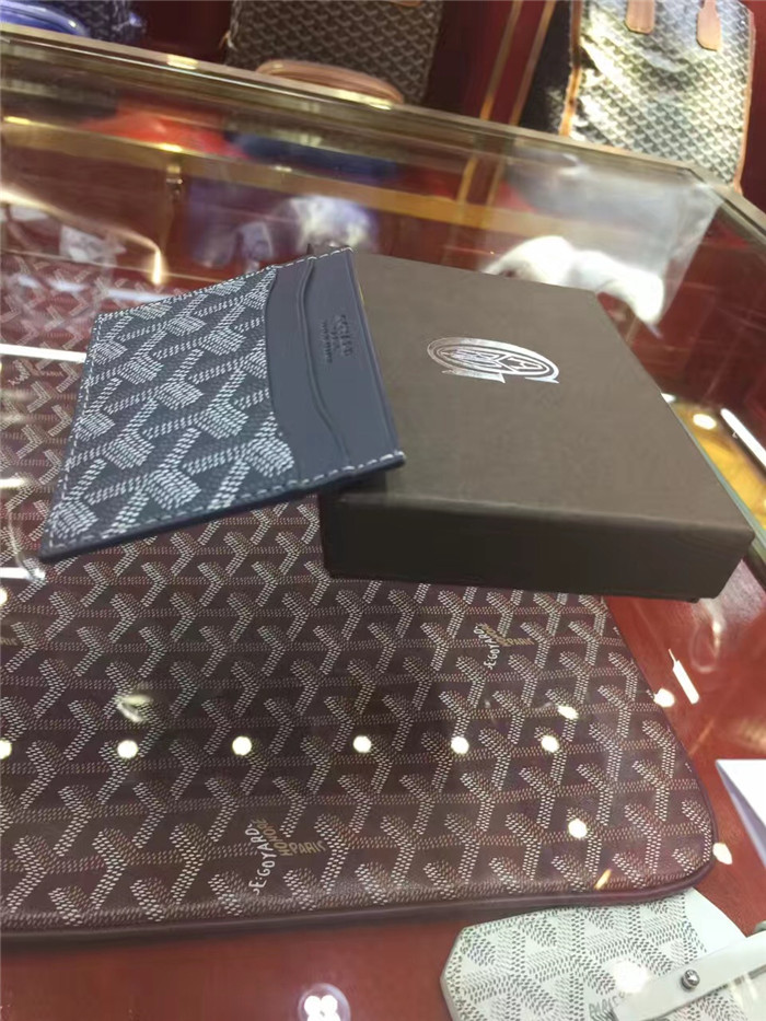 Goyard Card Holder Black - DopestKickz