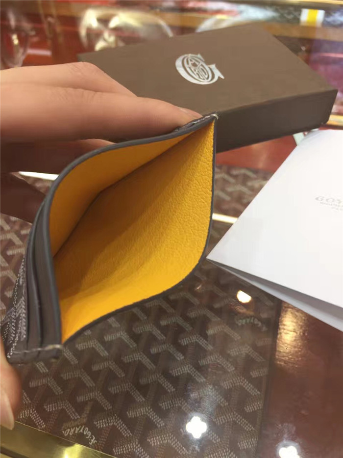 Goyard Card Holder Black - DopestKickz