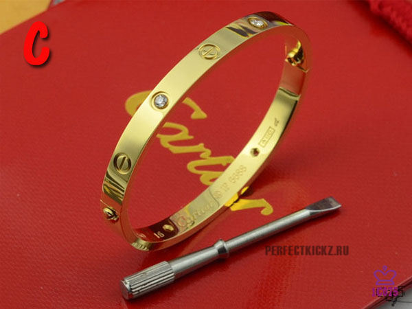 Cartier Classic Love Gold Bracelet With Diamonds - DopestKickz