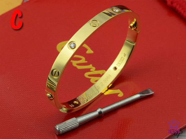 Cartier Classic Love Gold Bracelet With Diamonds - DopestKickz