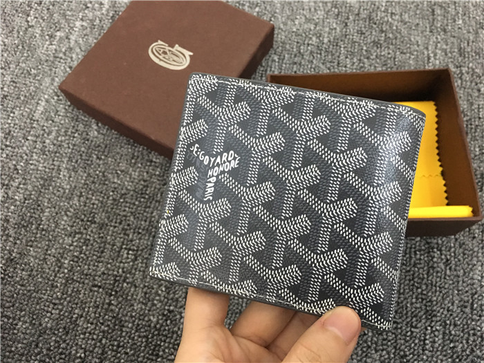 Short 6 Card Slots Billfold Wallet Grey - DopestKickz