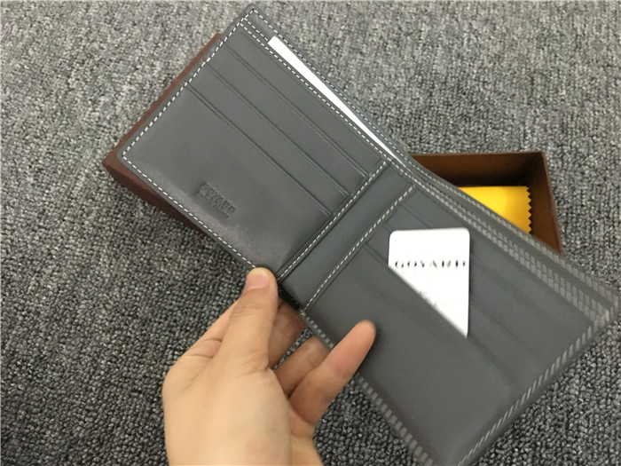 Short 6 Card Slots Billfold Wallet Grey - DopestKickz