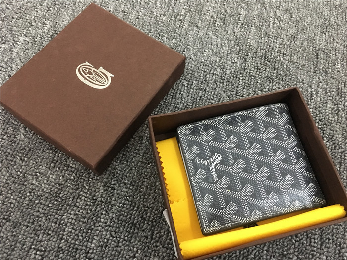 Short 6 Card Slots Billfold Wallet Grey - DopestKickz