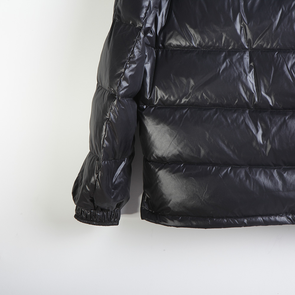 Moncler Maya Down Jacket Black - DopestKickz
