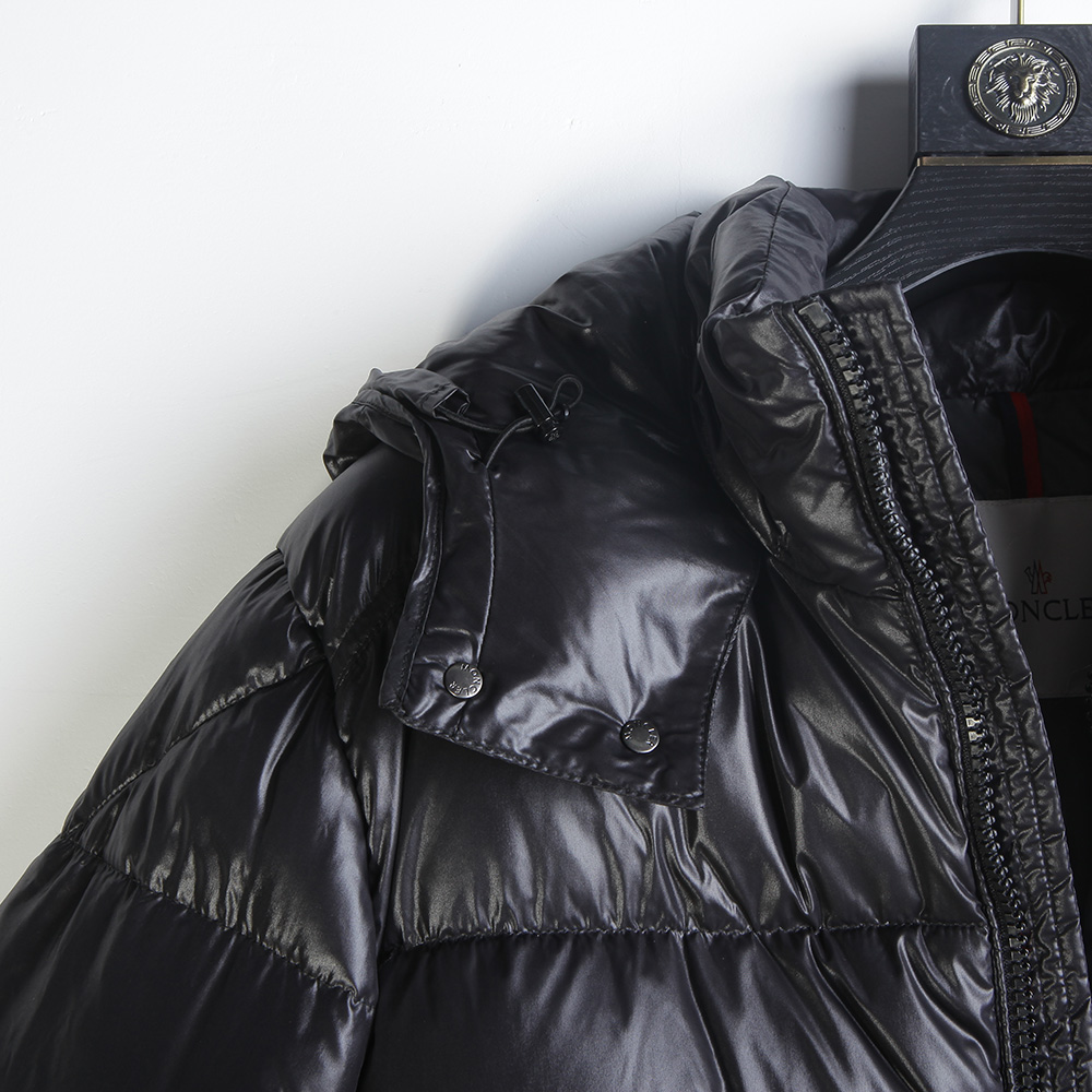 Moncler Maya Down Jacket Black - DopestKickz