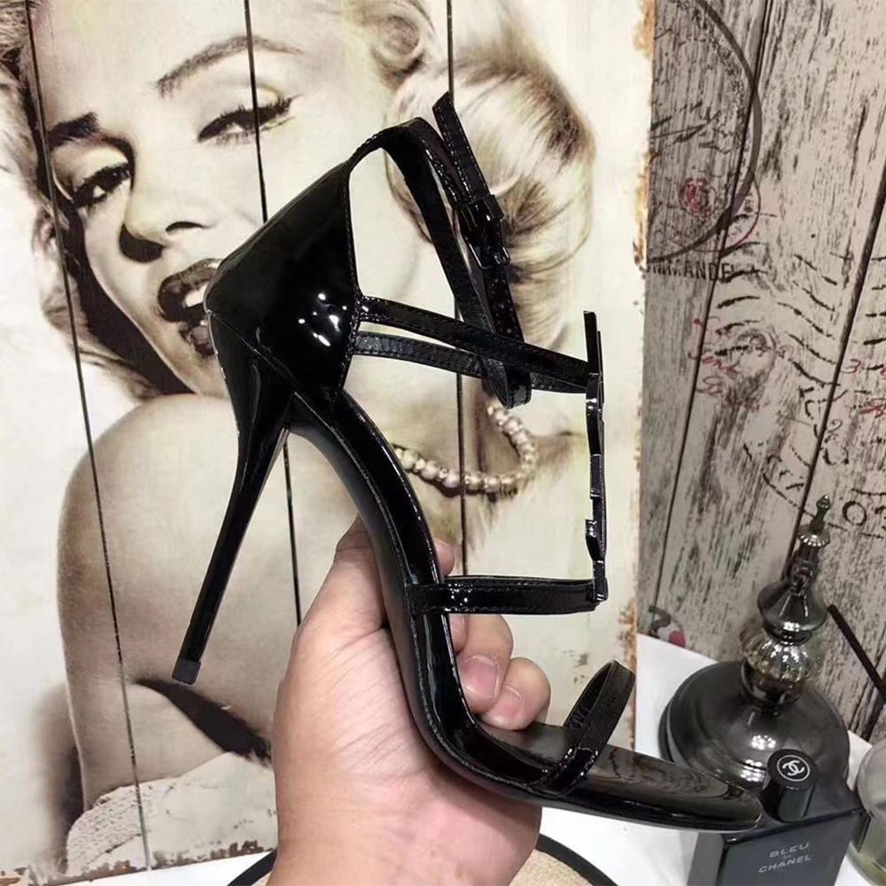 Saint Laurent Black Heels - DopestKickz