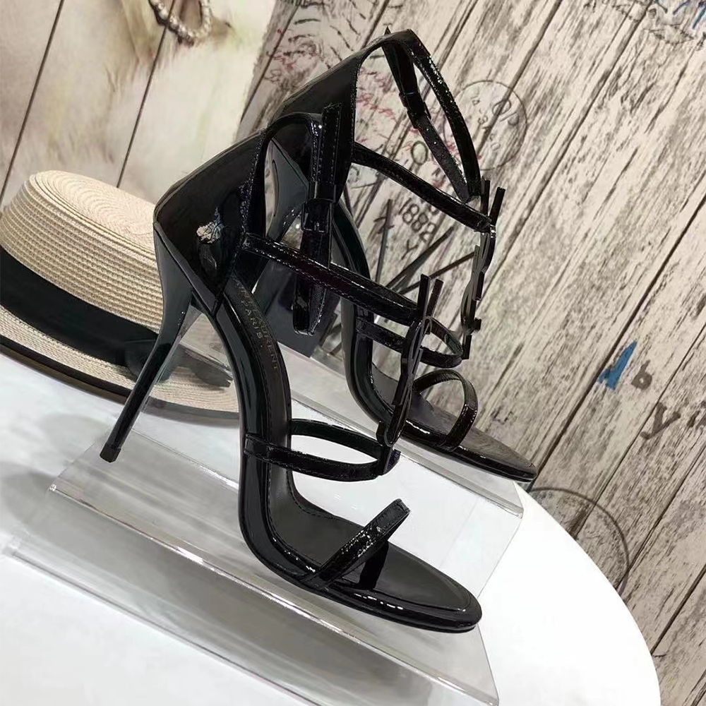 Saint Laurent Black Heels - DopestKickz