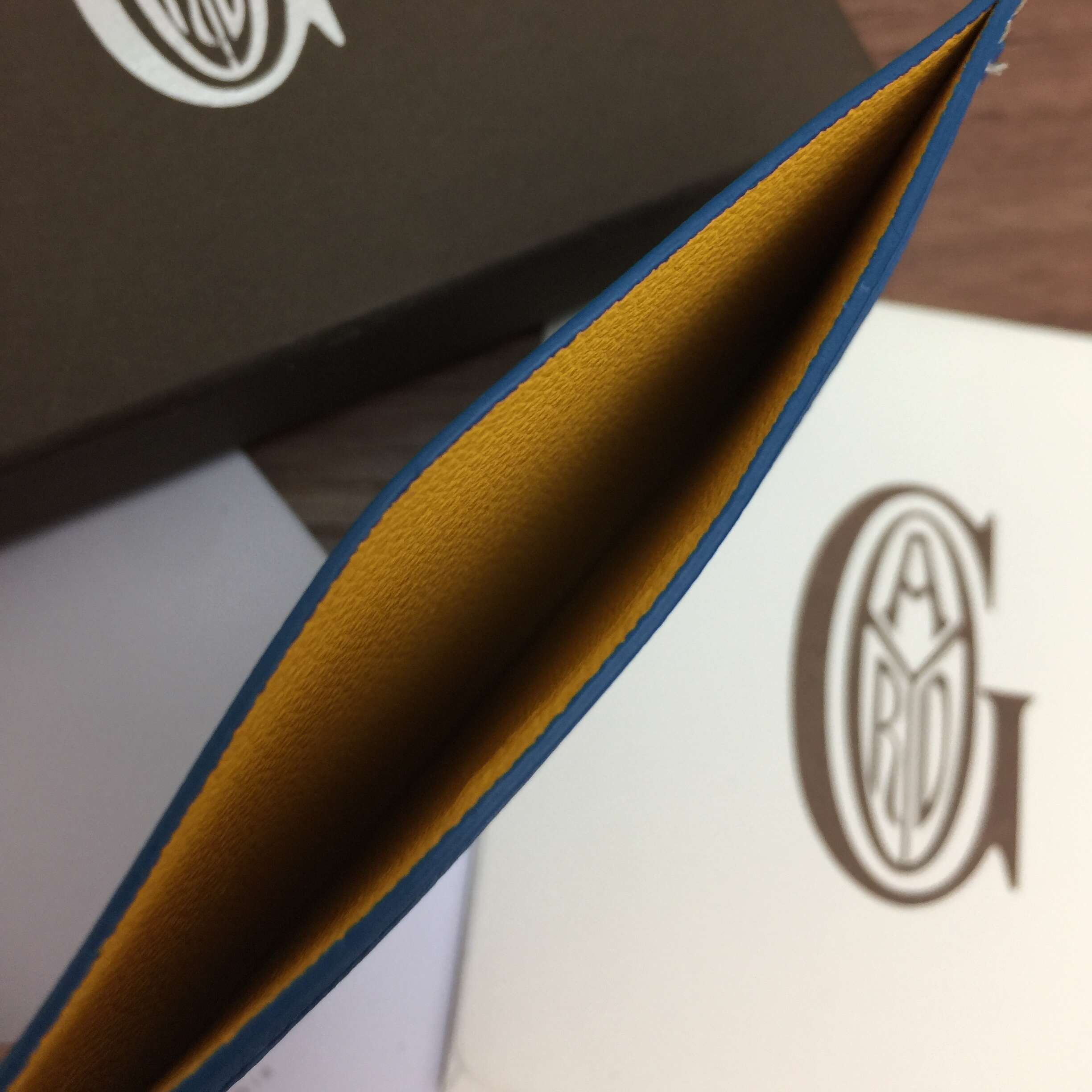 Goyard Card Holder Blue - DopestKickz