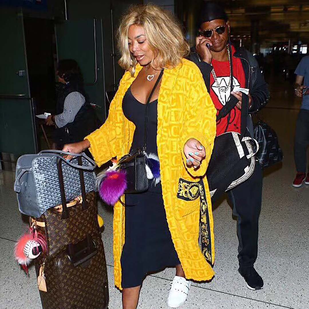 Versace Embroidered Bathrobe Yellow - DopestKickz