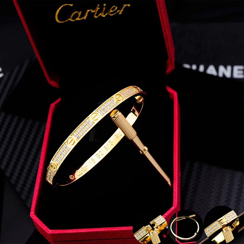 Cartier Bracelets In Gold - DopestKickz