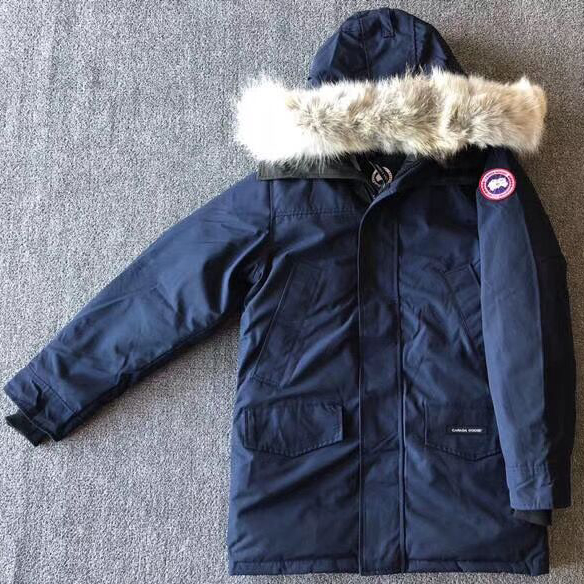 Canada Goose Blue Coat Jacket  - DopestKickz