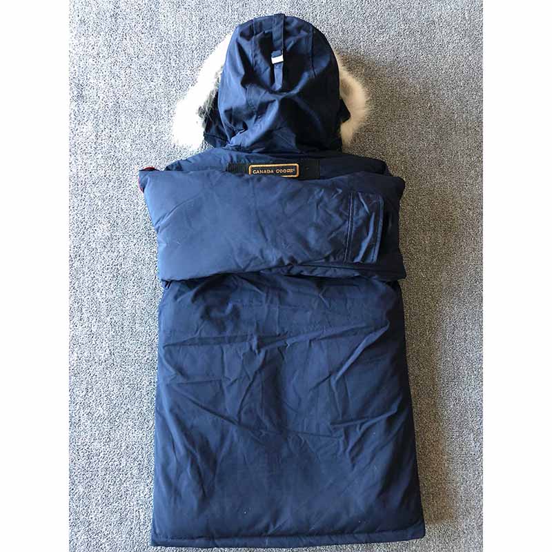 Canada Goose Blue Coat Jacket  - DopestKickz