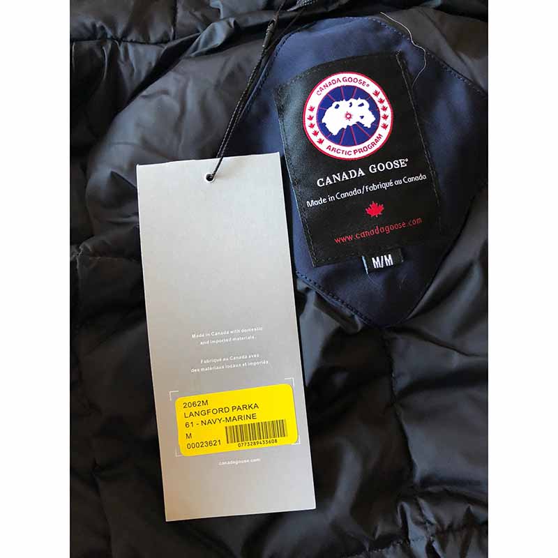 Canada Goose Blue Coat Jacket  - DopestKickz
