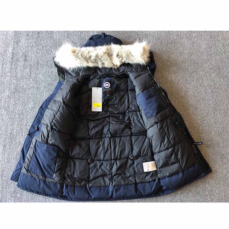 Canada Goose Blue Coat Jacket  - DopestKickz