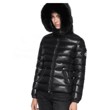 Moncler Black Down Jacket - DopestKickz