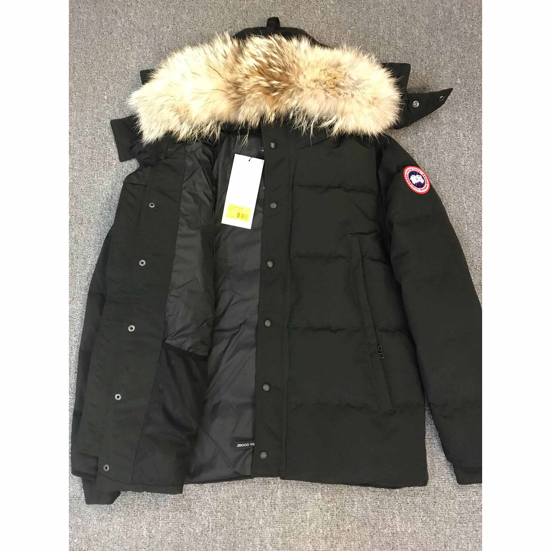 Canada Goose Black Down Jacket - DopestKickz