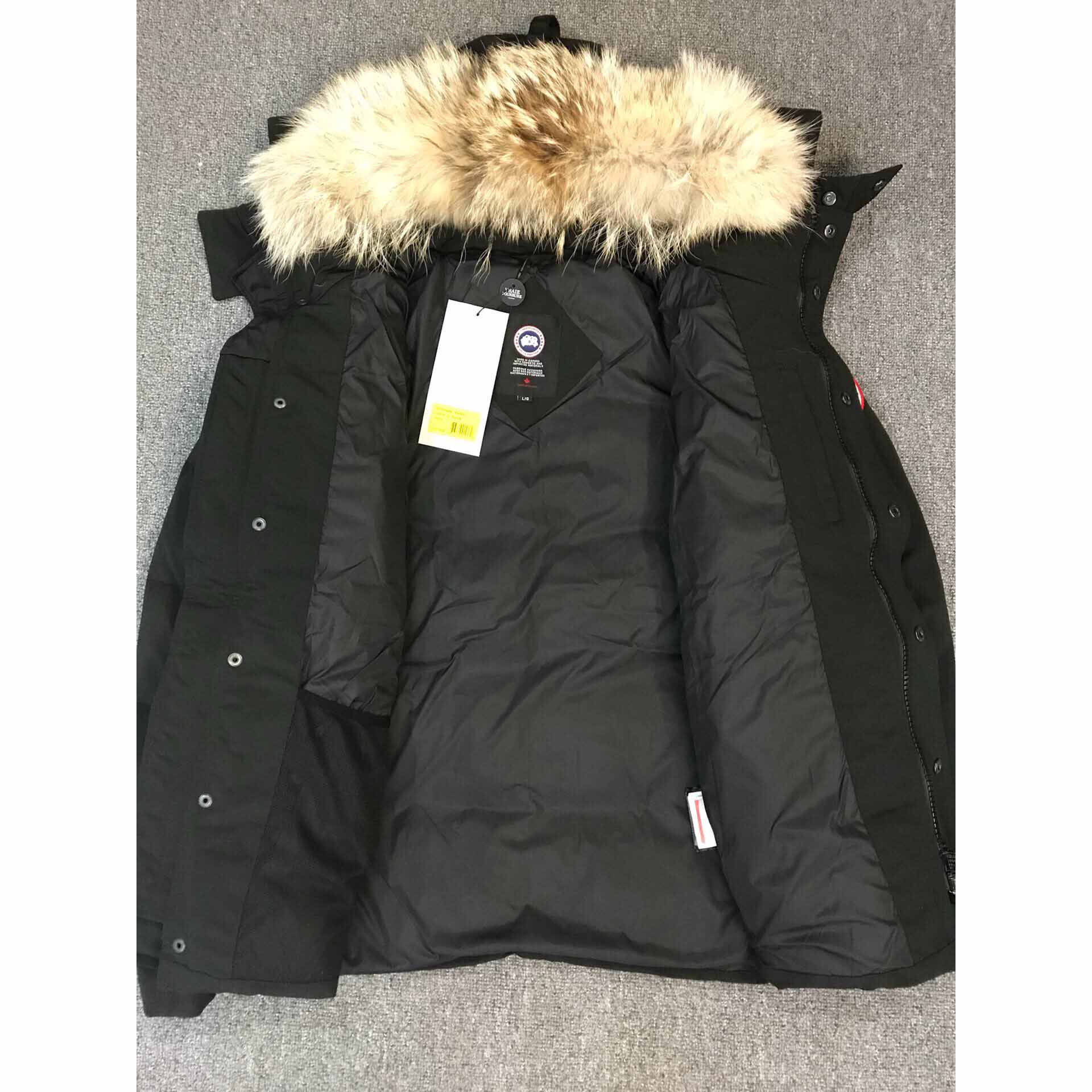 Canada Goose Black Down Jacket - DopestKickz